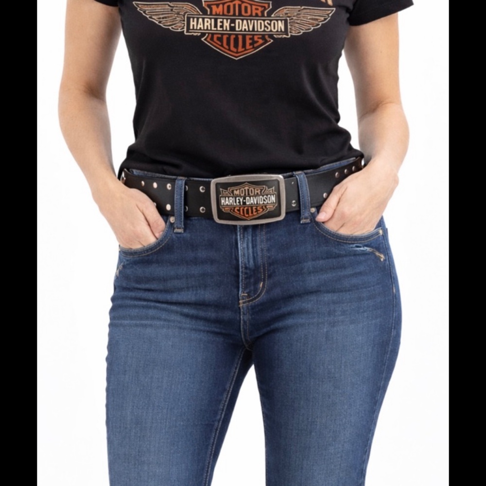 Harley-Davidson women’s jeans size 18 Petite dark wash